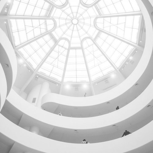 guggenheim museum, ceiling, dome